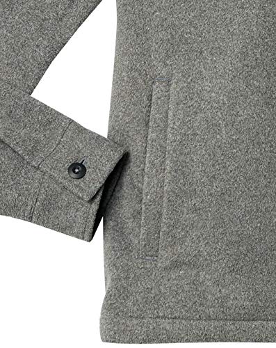 Amazon Essentials Men's Long-Sleeve Polar Fleece Shirt Jacket