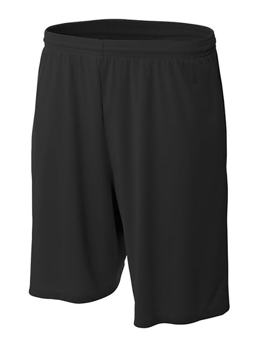 Pro Line Performance Mesh Youth Basketball Shorts (Black, Medium)