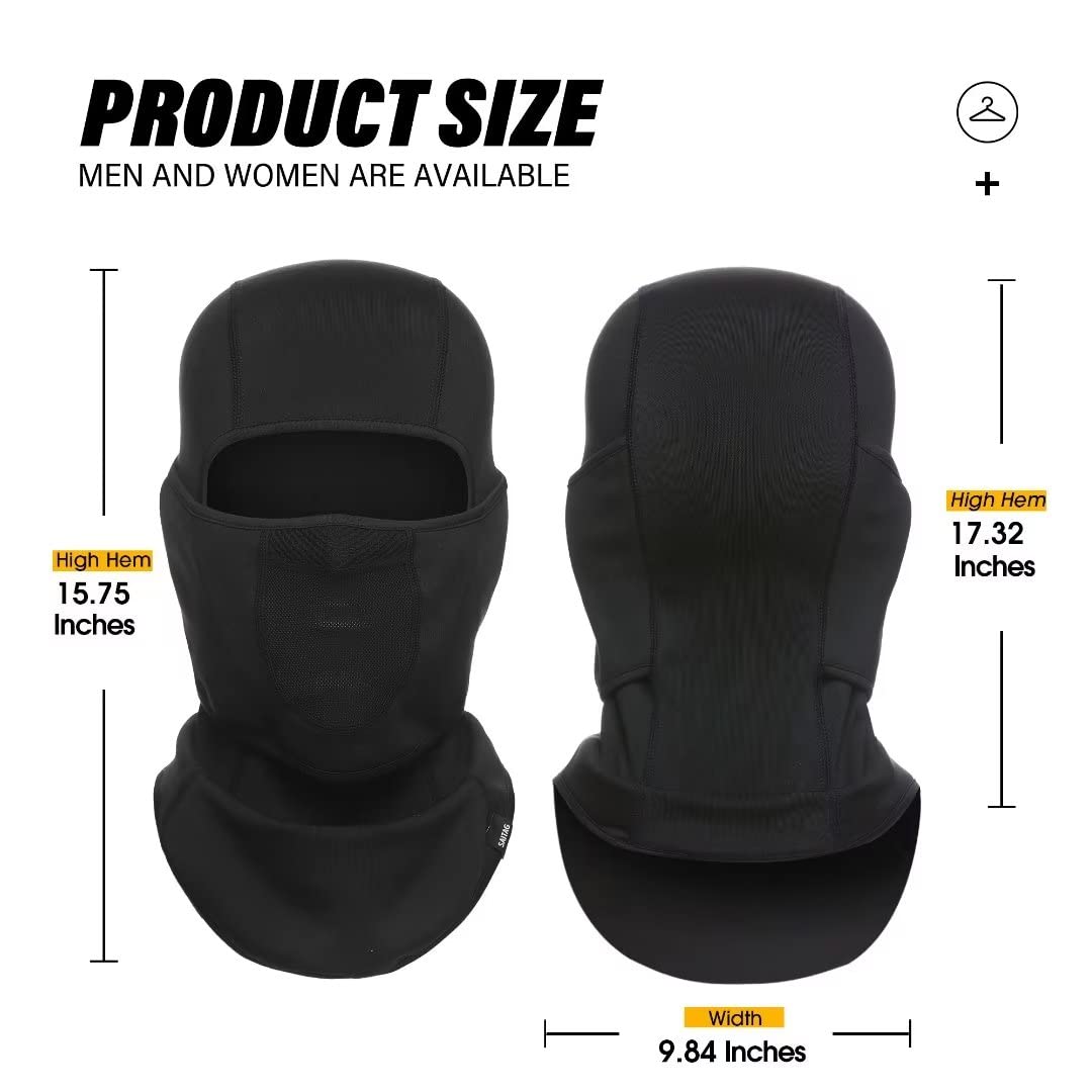 Balaclava Ski Mask Warm Face Mask for Cold Weather Winter Skiing Snowboarding Motorcycling Ice Fishing Men
