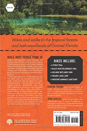 50 Hikes in Central Florida (Explorer's 50 Hikes)