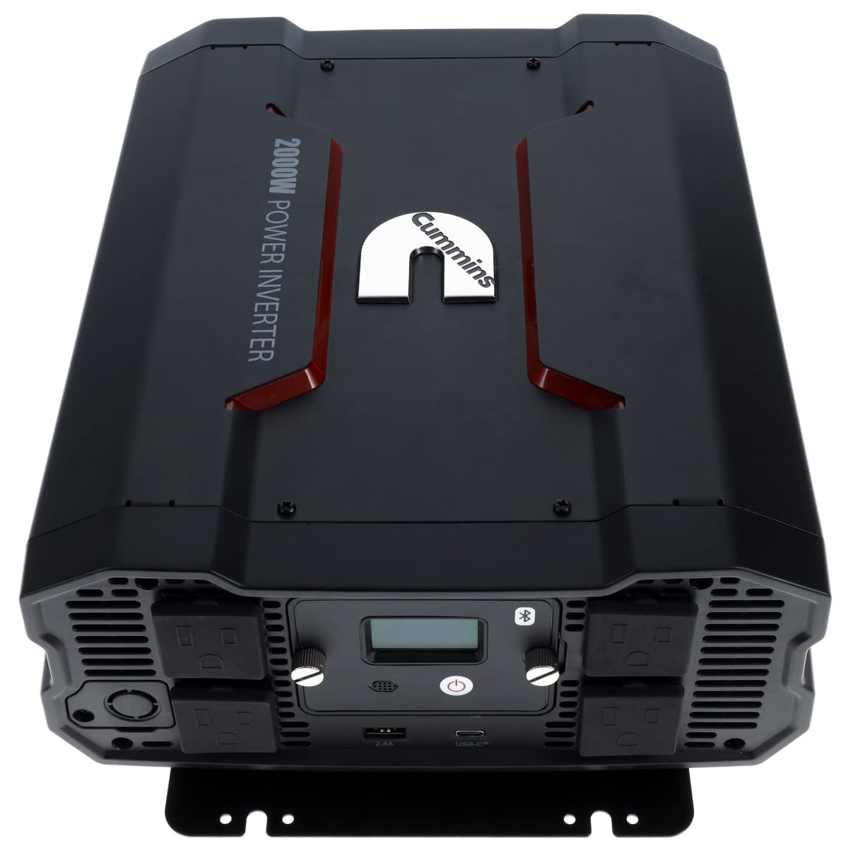 Cummins 5000 Watts Inverter Modified Sine Wave Truck Inverter 12 Volts to 110 Volts Four AC Outlets Two USB Ports (Plus Cable Kit)- CMN5000W - Inverters for Vehicles, Van Life, Camping