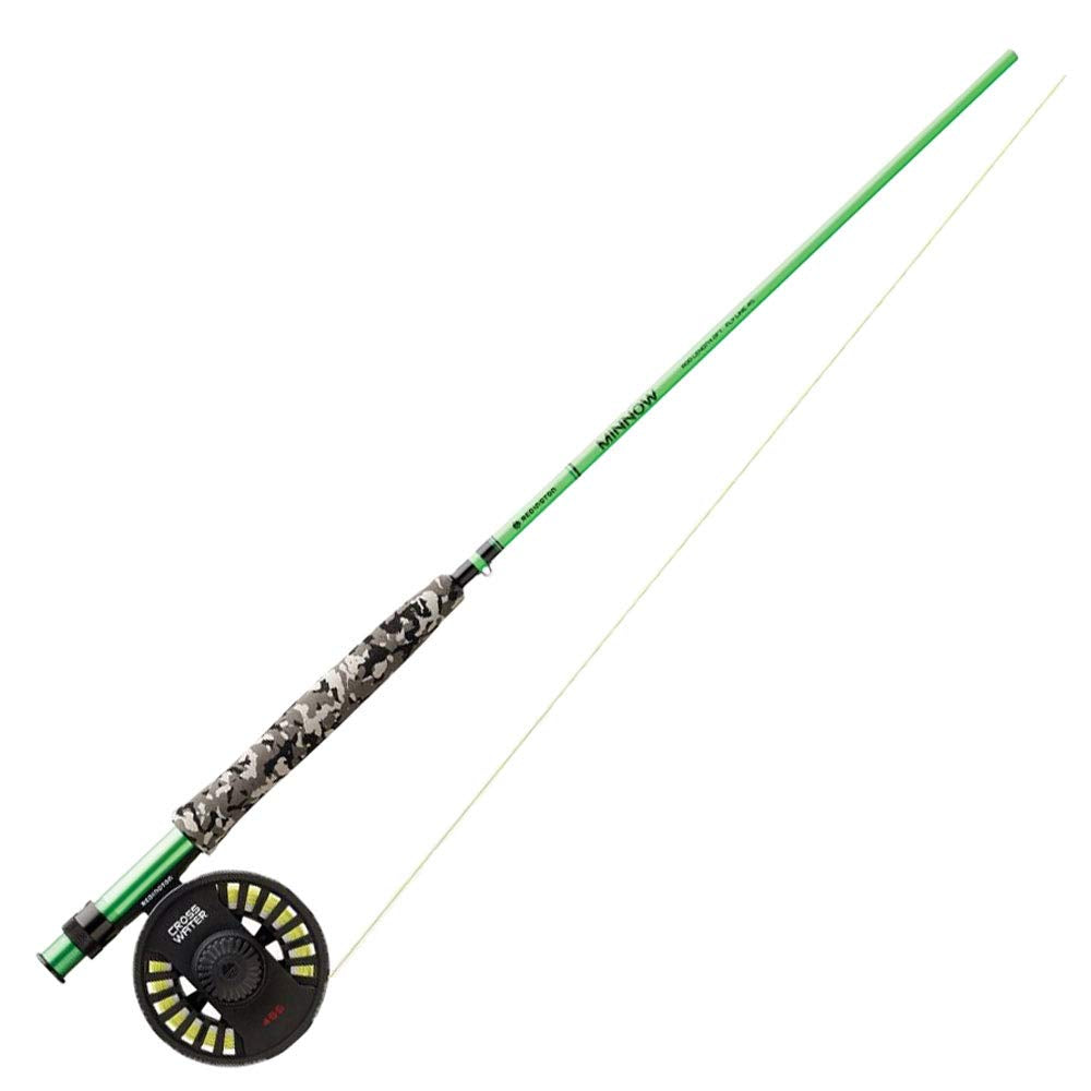 Redington Minnow Fly Fishing Rod for Young Anglers, Neon Green