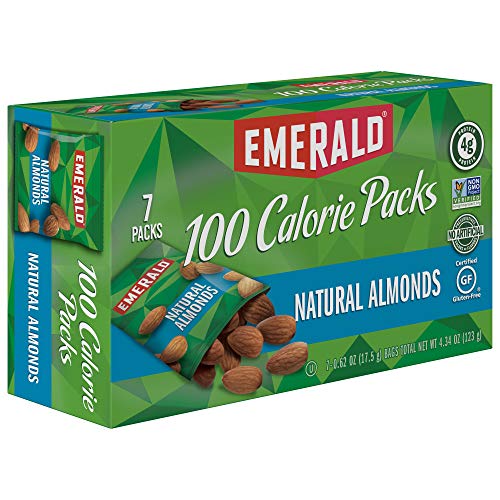 Emerald Nuts Mixed Nuts Variety Pack 18ct (1-Pack) , 100-Calorie Individual Packs , Features Dry Roasted Almonds, Natural Almonds & Walnuts, and Roasted & Salted Cashews