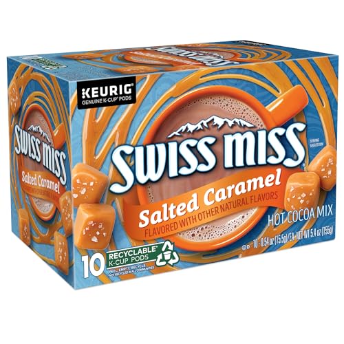 Swiss Miss Milk Chocolate Hot Cocoa, Single-Serve Keurig K-Cup Pods, Hot Chocolate, 44 Count