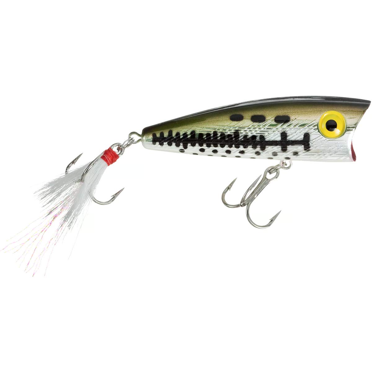 Rebel Lures Pop-R Topwater Popper Fishing Lure
