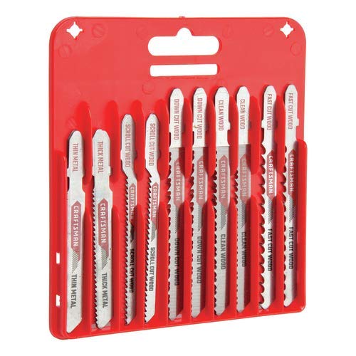 CRAFTSMAN Jigsaw Blades, U-Shank Set, 12-Piece (CMAJ2SET12)