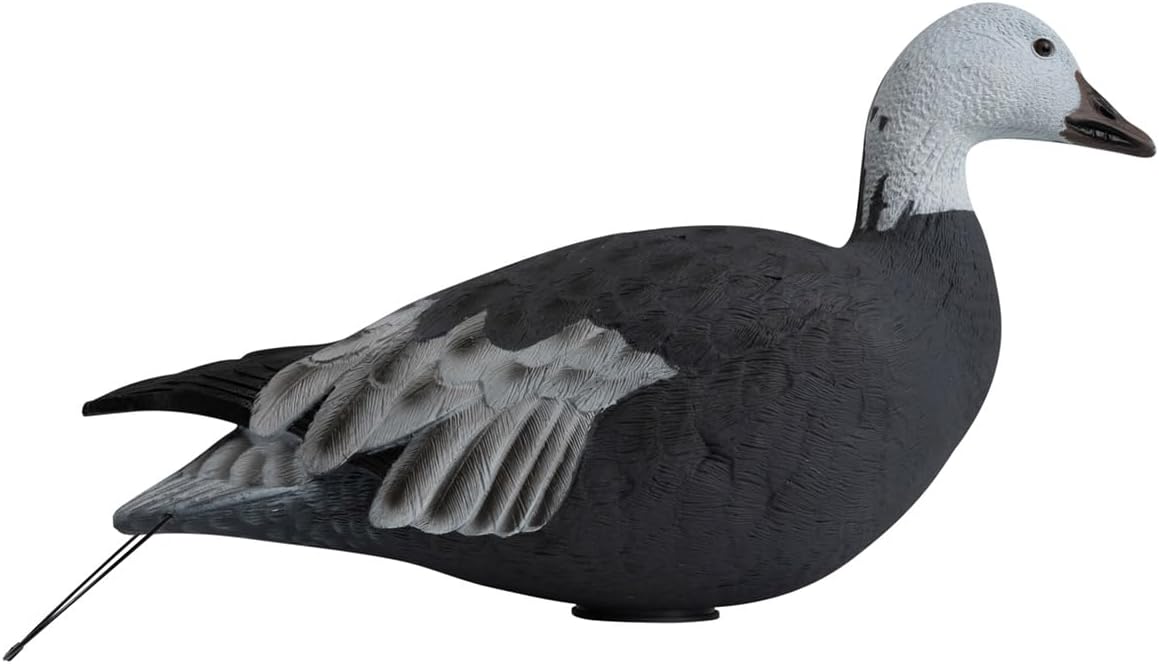 Hardcore Waterfowl Rugged Series Full Body Snow and Blue Goose Touchdown Decoys 12-Pack