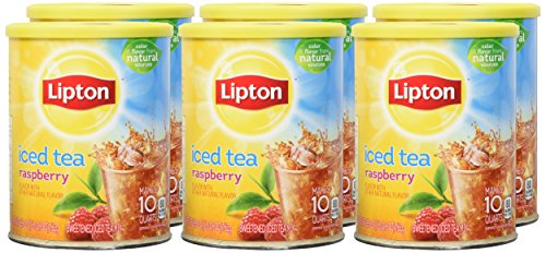 Lipton Lemon Iced Tea Mix, Sweetened, Makes 10 Quarts