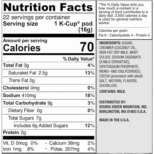 Swiss Miss Milk Chocolate Hot Cocoa, Single-Serve Keurig K-Cup Pods, Hot Chocolate, 44 Count