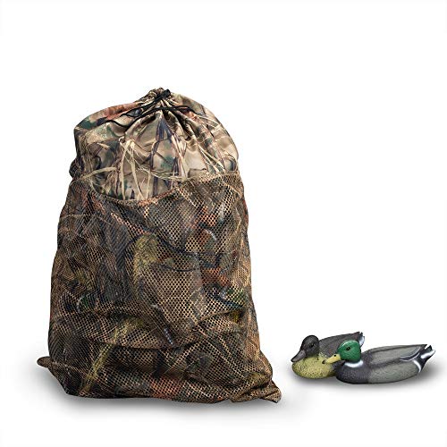 Mesh Decoy Bag for Duck Goose Turkey Waterfowl Hunting with Adjustable Straps