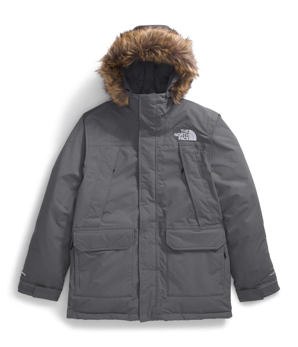 THE NORTH FACE Men's McMurdo Parka | Long Waterproof Winter Jacket With 600 Fill Waterfowl Down Insulation