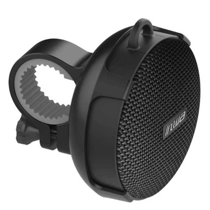 Inwa Portable Bluetooth Speaker, Bike Speakers with Speed Display, Wireless Speaker with 480 Mins Super Long of Playtime. Decent Sound, Compact Size and Loudness for Riding, Hiking, Showering, Golfing