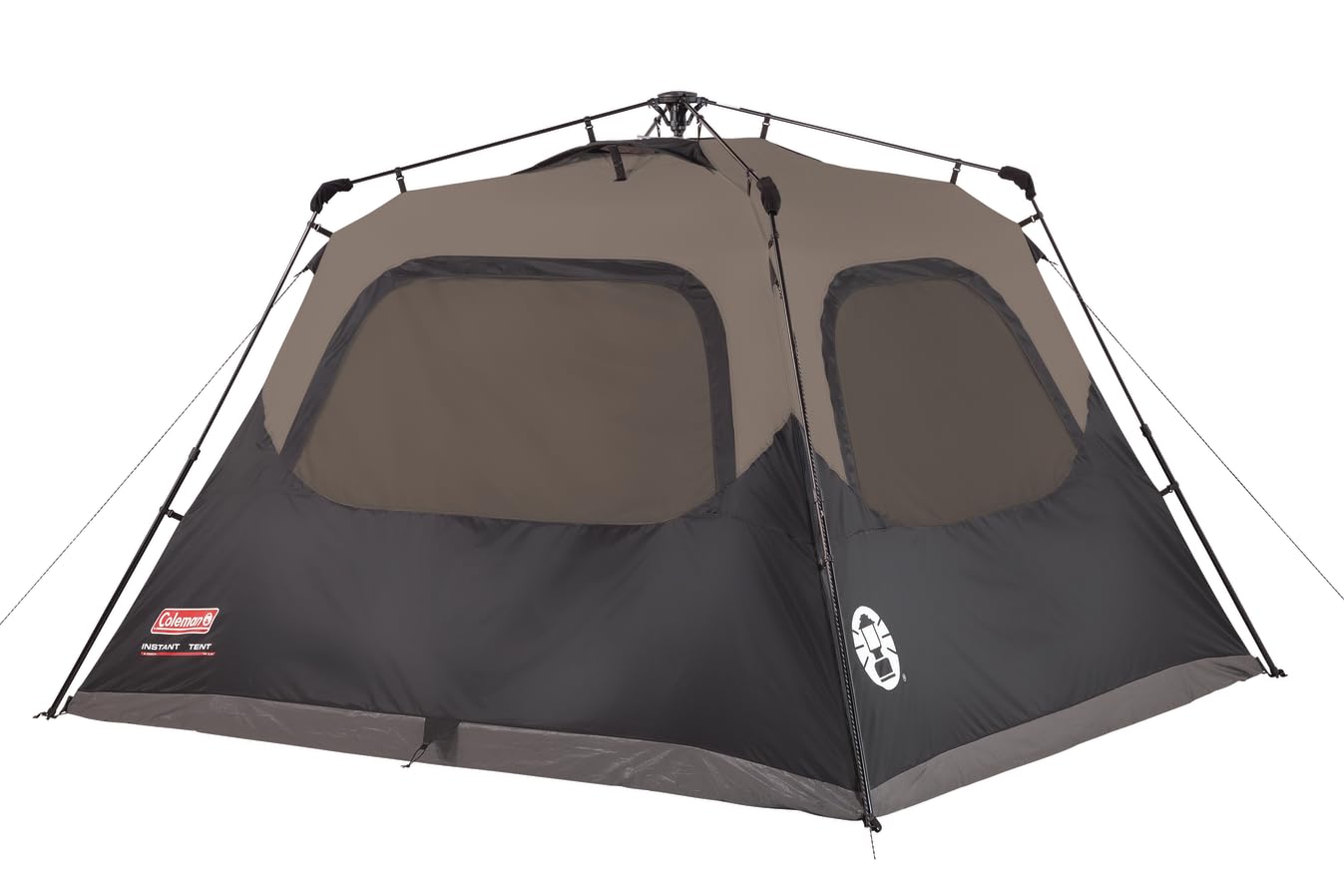 Coleman Instant Tent with 1-Minute Setup, 10-Person Tent with Pre-Attached Poles, Air Vent, & Carry Bag