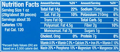 PLANTERS Peanuts, Lightly Salted Peanuts, Dry Roasted, Snacks for Adults, (6 ct Pack, 2.2 lb Containers)