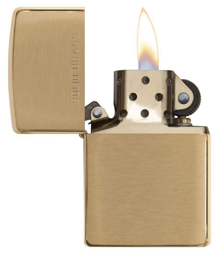 Zippo Brass Pocket Lighters