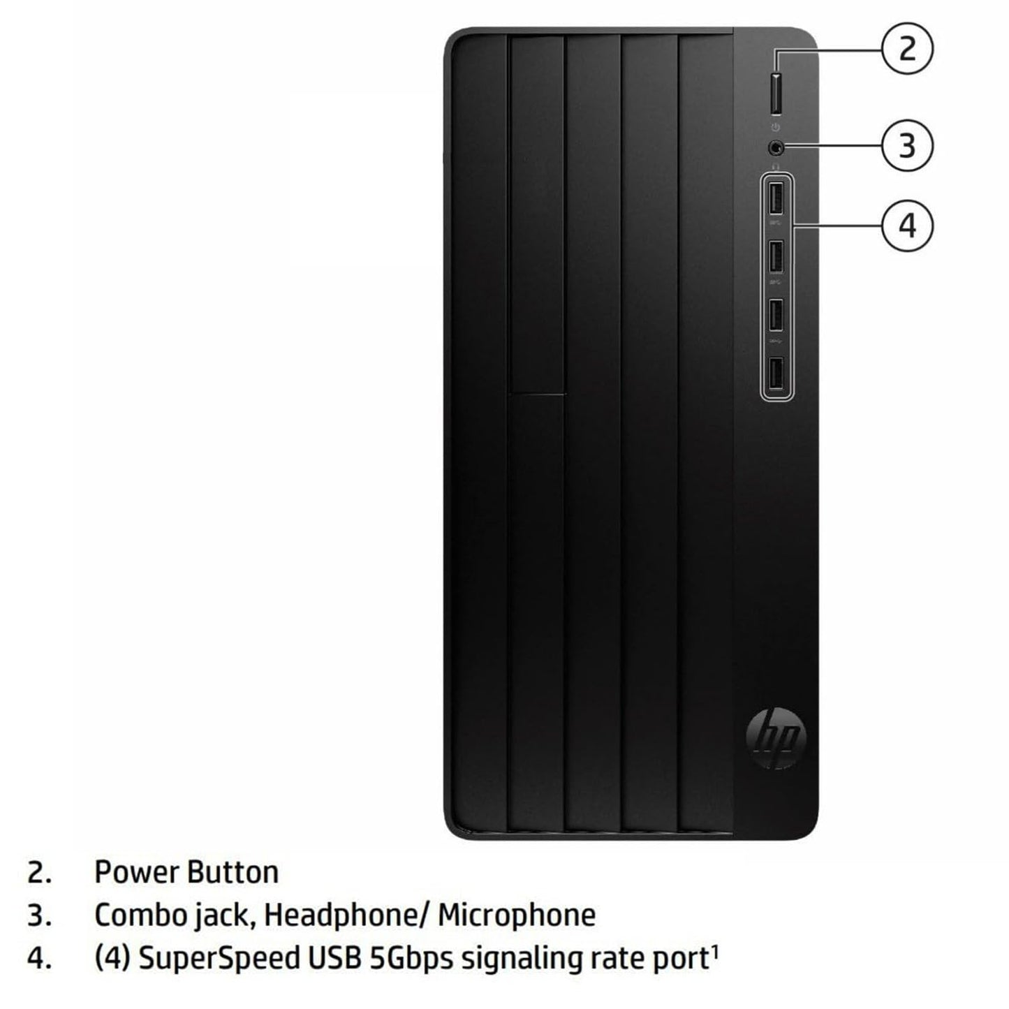 HP Desktop Computers Tower PC for Home Business Student, Intel 6-Core i5-12500 (Beat i7-11700), 64GB DDR4 RAM, 1TB PCIe SSD, WiFi, Bluetooth, RJ-45, Keyboard and Mouse, Windows 11 Pro, Wendbo