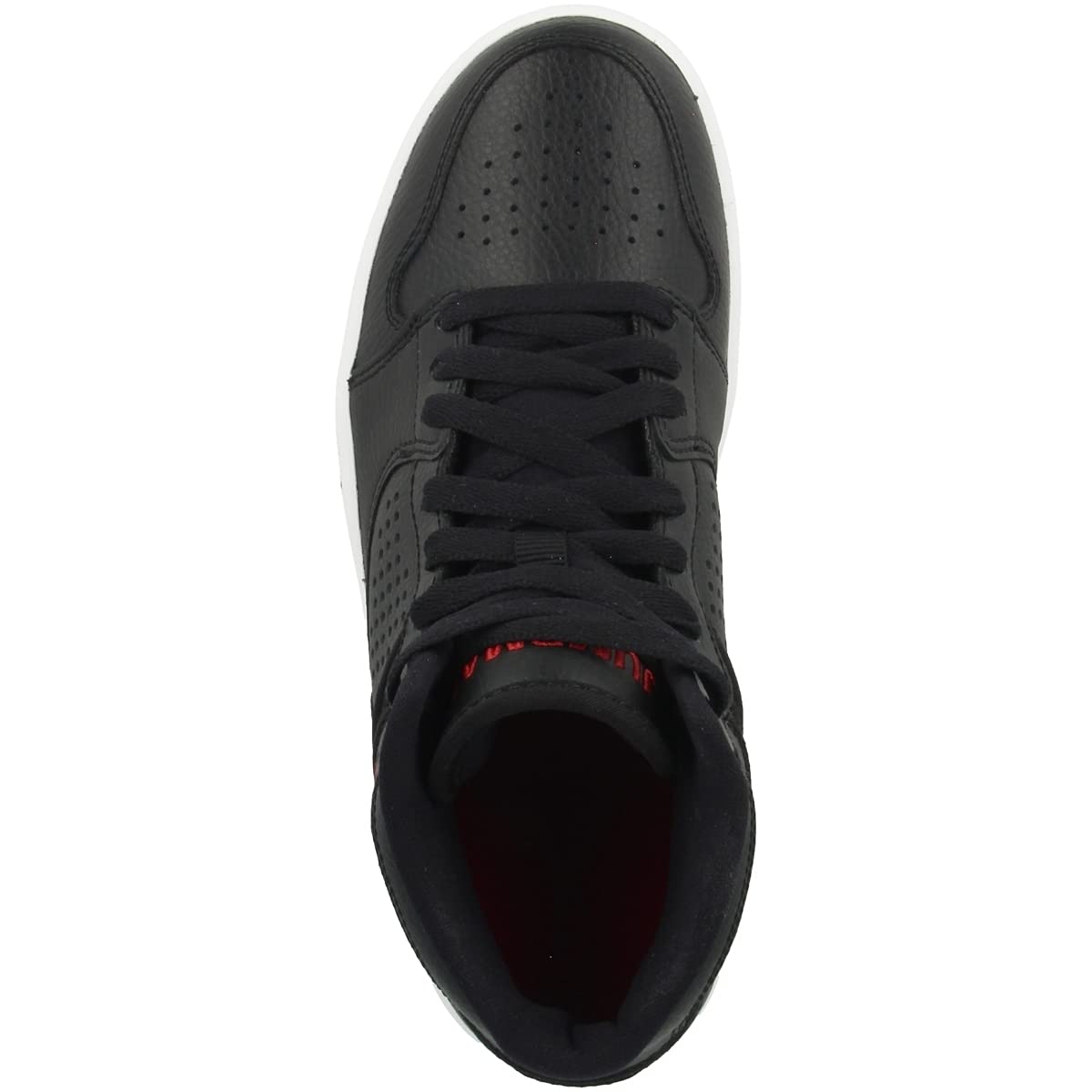 Nike Men's Basketball Shoes, Multicolour Black Gym Red White 001, 7.5 UK