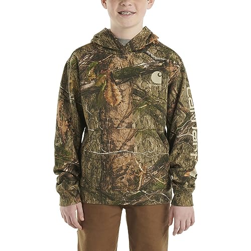Carhartt Boys' Long Sleeve Hooded Sweatshirt