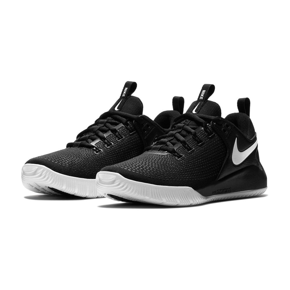 Nike Womens Zoom Hyperace 2 Volleyball Shoe (8.5 M US, Black/White)