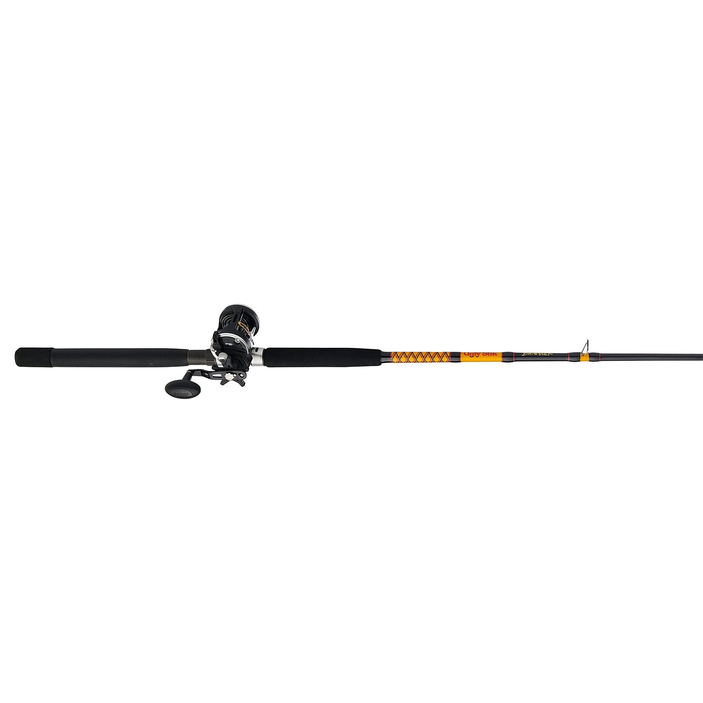 Ugly Stik Bigwater Casting Fishing Rod & Penn Rival Level Wind Conventional Reel Combo