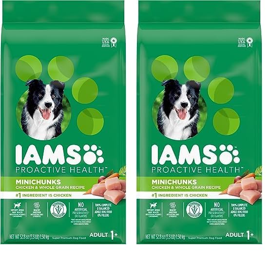 IAMS Proactive Health Minichunks Adult Dry Dog Food with Real Chicken, 30 lb. Bag