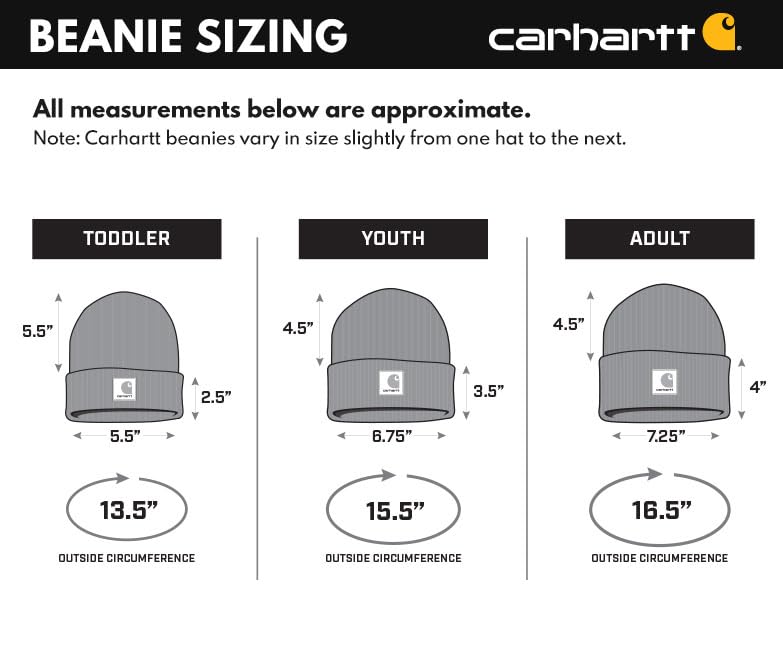 Carhartt Girls' Kids' Knit Beanie Watch Hat
