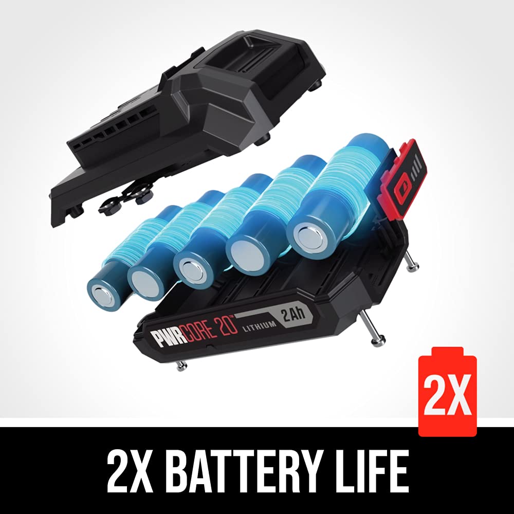 SKIL 20V Compact Reciprocating Saw Includes 2.0Ah PWR CORE 20 Lithium Battery and Charger - RS582902