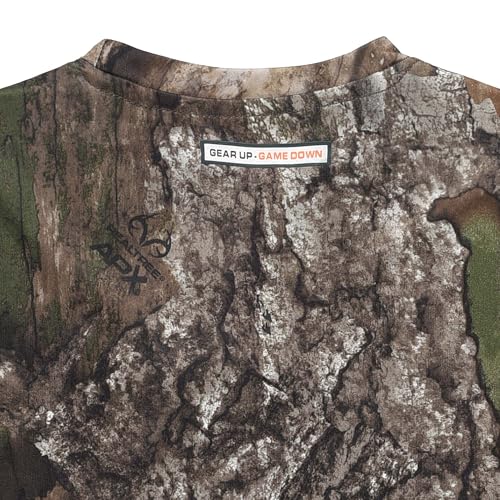 Youth Camouflage Short Sleeve Crewneck Shirt for Boys and Girls