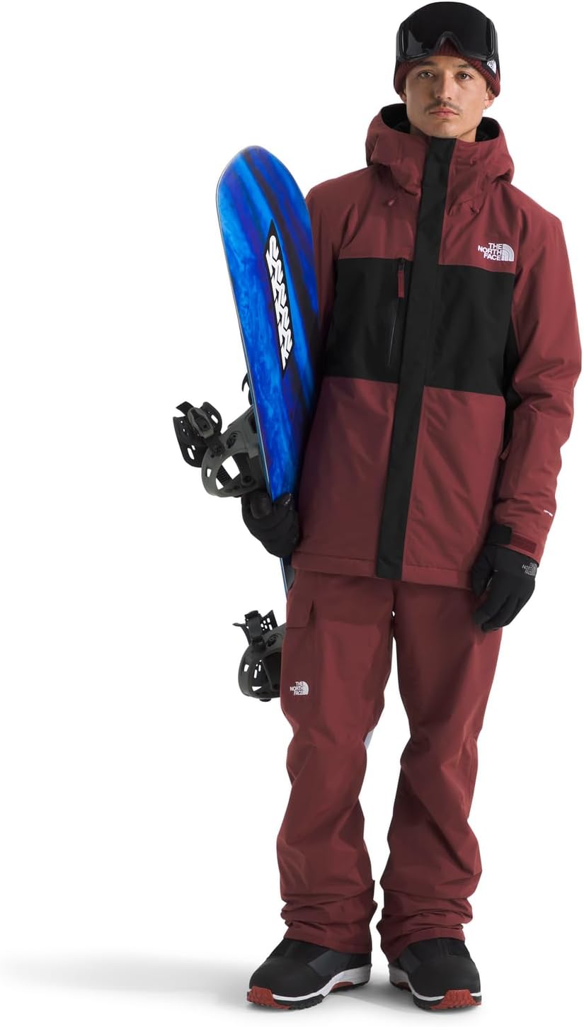 THE NORTH FACE Men's Freedom Insulated Jacket | Winter Coat With Water Repellent Finish, Helmet Compatible Hood & Zip Pockets
