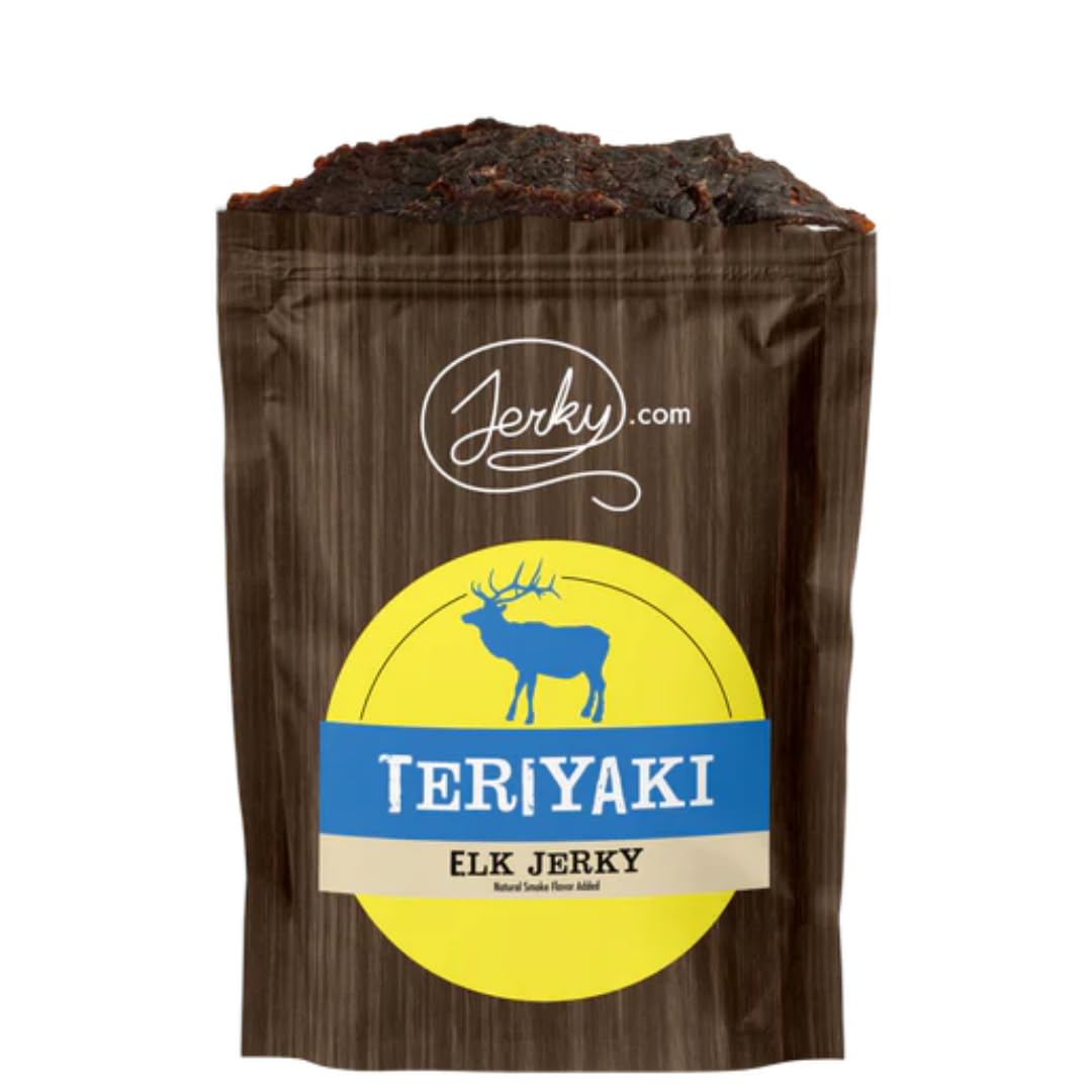 Jerky.com Original Buffalo Jerky 3-Pack - Exotic Jerky High Protein, Gluten-Free, All-Natural Exotic Snack - Premium Wild Game Meat - Perfect for Hiking, Camping, and On-the-Go 1.75oz (Pack of 3)