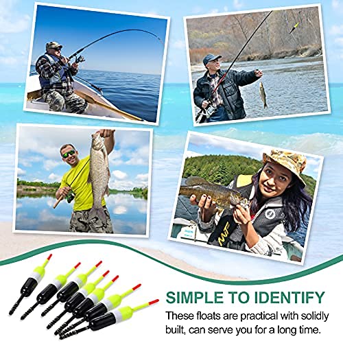 10 Pieces Fishing Bobbers Fishing Floats and Bobbers Fishing Floaters Crappie Bobbers Spring Slip Bobbers Fishing Float Accessories for Fishing