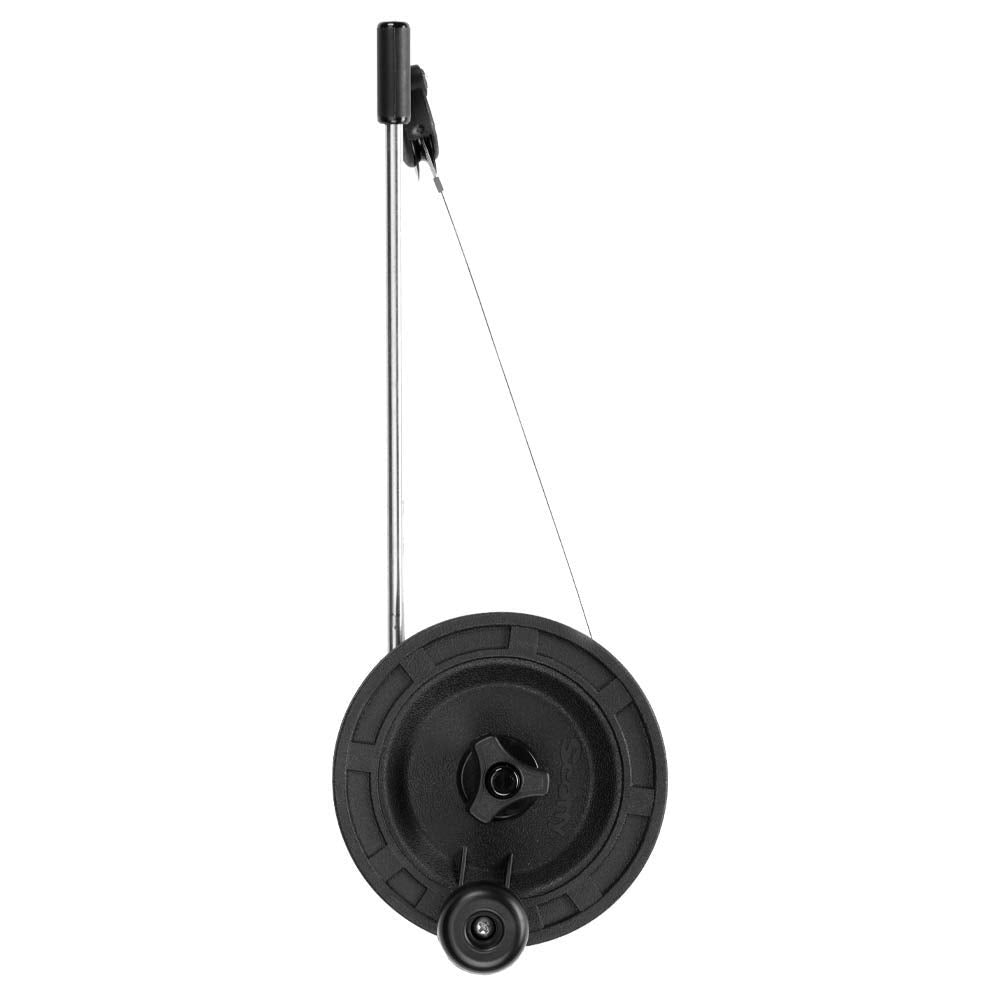 Scotty #1073DP Laketroller Manual Downrigger, Post Mount, Display Packed Black, Small