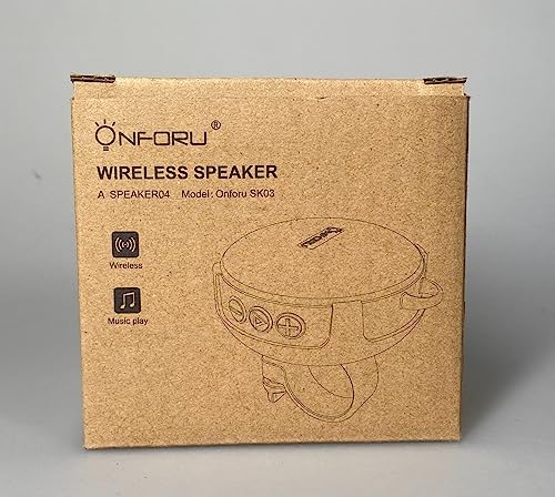 Onforu Portable Bluetooth Speaker for Bike, IP65 Waterproof Mini Outdoor Shower Travel Speakers, Bike Accessories Wireless Bicycle Speaker with Loud Sound for Riding, Ideal Gift