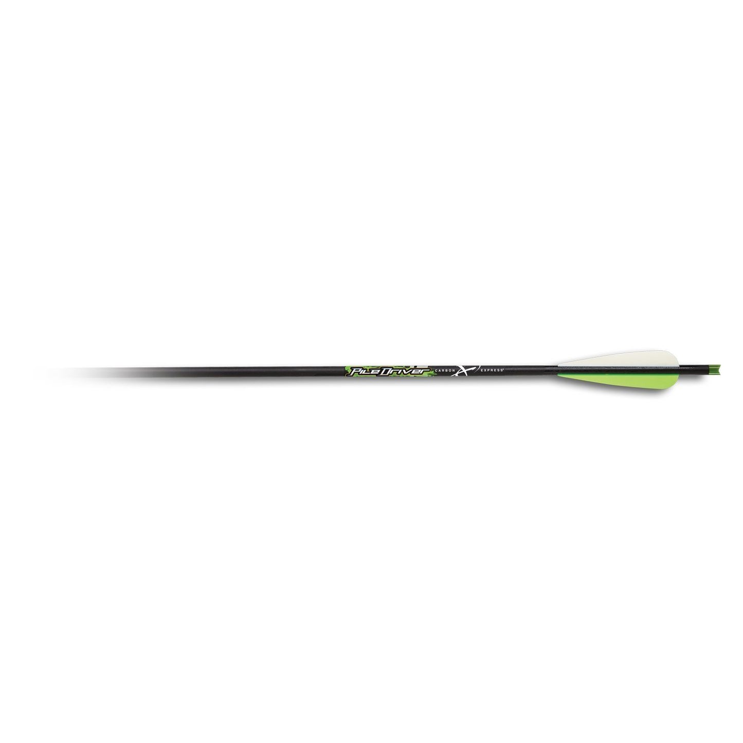 Carbon Express PileDriver Fletched Carbon Crossbolt with 4-Inch Vanes, 6-Pack