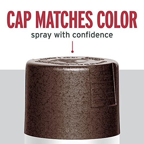 Rust-Oleum 7214830-6PK Stops Rust Hammered Spray Paint, 12 oz, Gray, 6 Pack