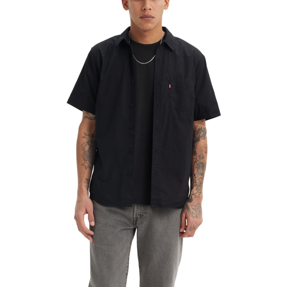 Levi's Men's Classic 1 Pocket Short Sleeve Button Up Shirt