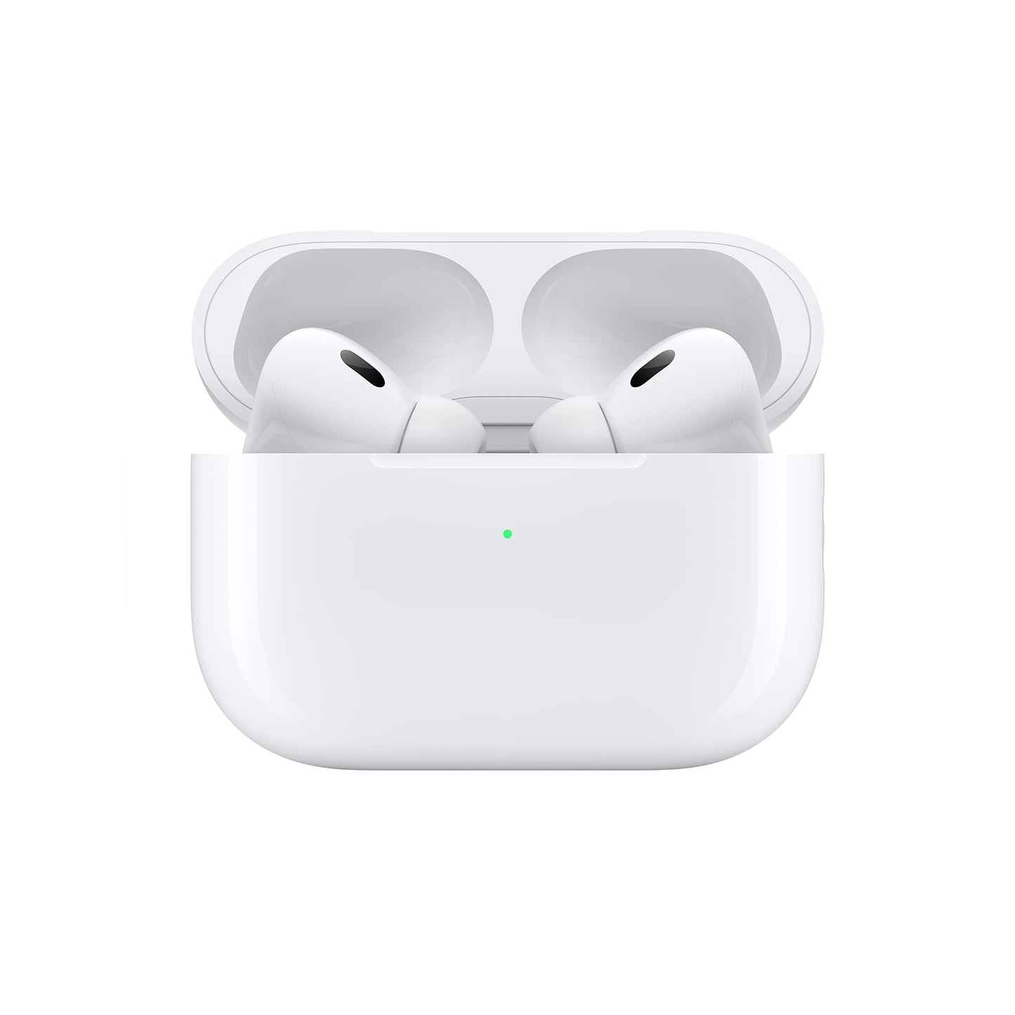 Apple AirPods Pro (2nd Generation) Wireless Ear Buds with USB-C Charging, Up to 2X More Active Noise Cancelling Bluetooth Headphones, Transparency, Adaptive and Spatial Audio With AppleCare+ (2 Years)