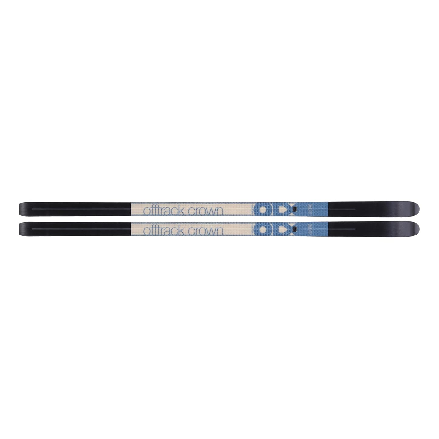 Fischer Traverse 78 Crown/Skin Xtralite Offtrack Cross Country Skis, Dark Blue/Flame, 179cm
