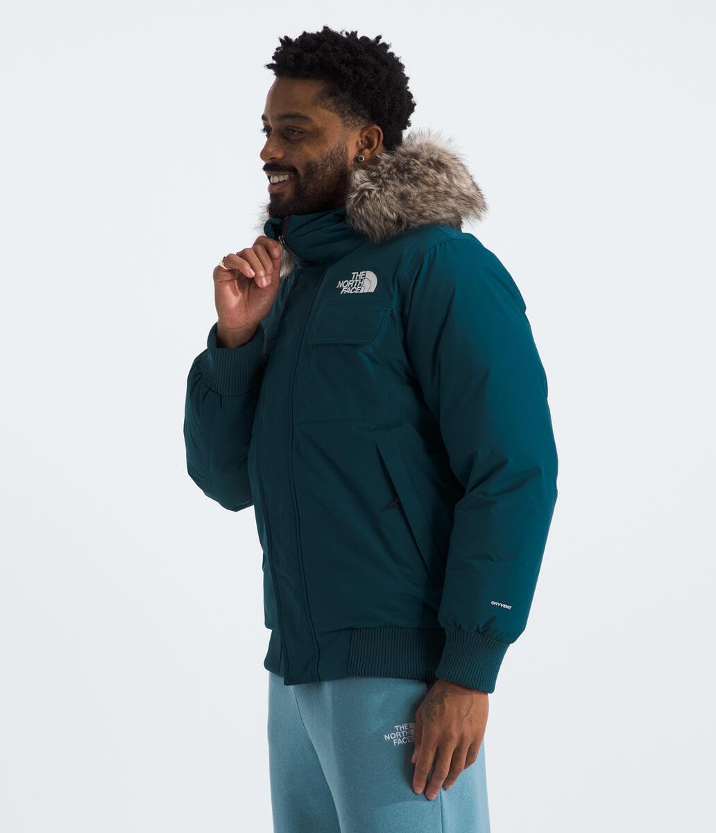THE NORTH FACE Men's McMurdo Bomber Jacket | Waterproof, Waterfowl Down Insulation, Hooded Jacket