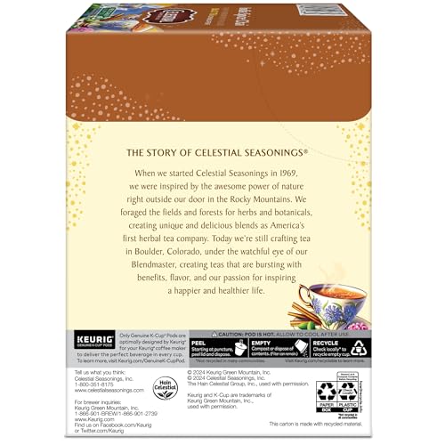Celestial Seasonings English Breakfast Black Tea, Single-Serve Keurig K-Cup Pods, 96 Count