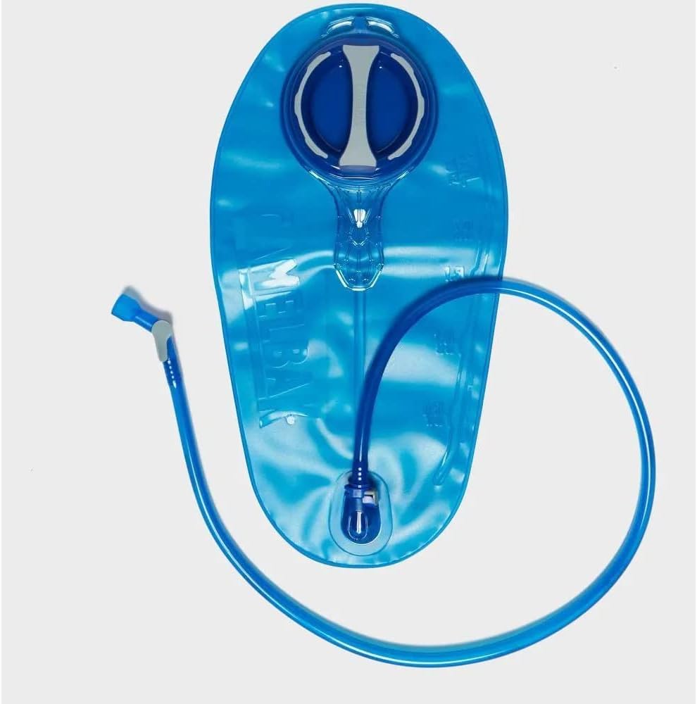 CamelBak Crux 3-Liter Water Reservoir - Hydration Bladder - Faster Water Flow Rate - Leak-Proof Water Bladder - Ergonomic Shape - Big Bite Valve - BPA-Free - 100oz, Blue