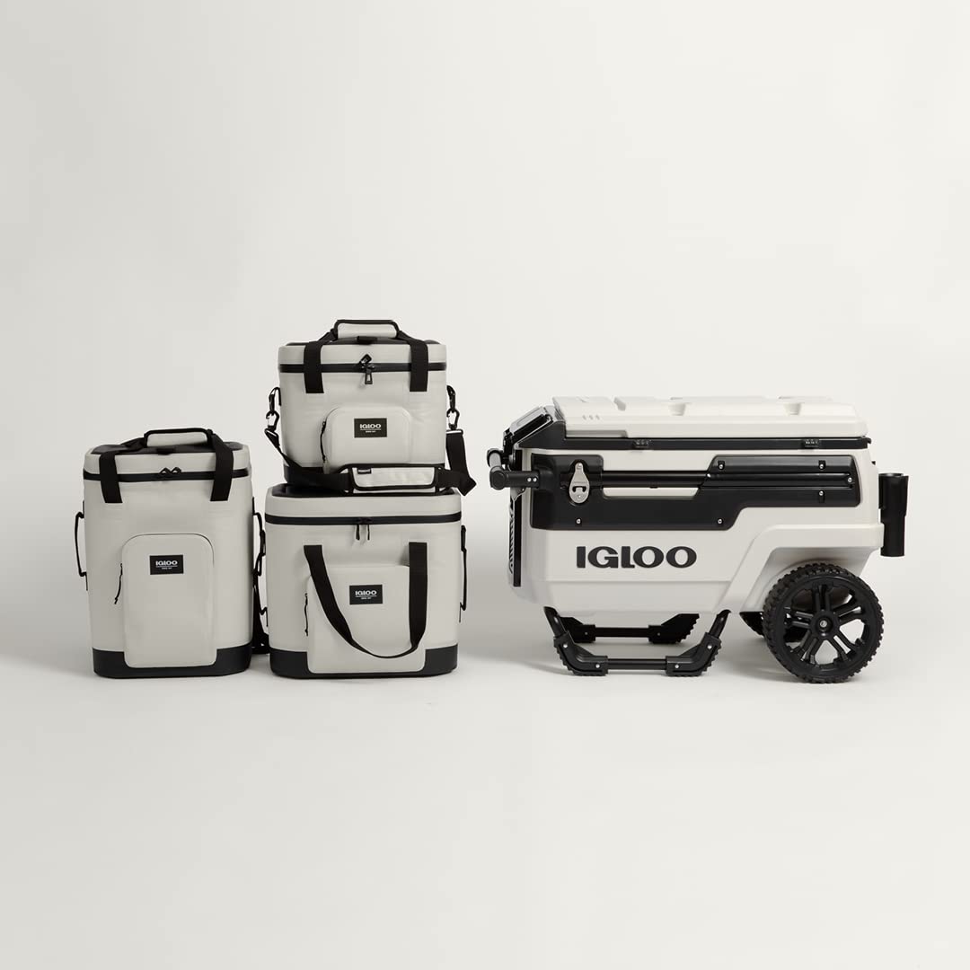 Igloo Trailmate Journey 70Qt Wheeled Cooler, Insulated Hard Shell Ice Chest