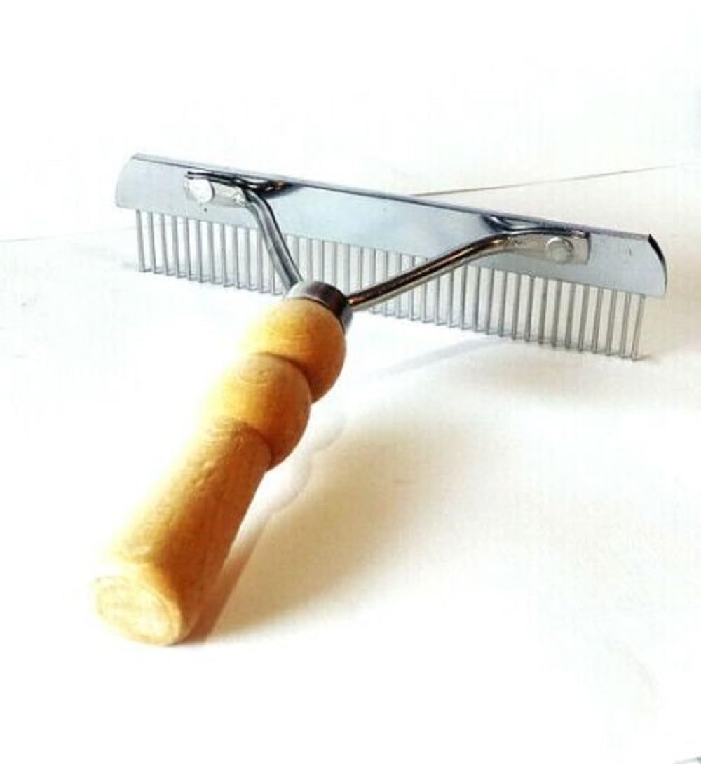 Narrow Tooth Fur Grooming Comb Fur Handling Trapping