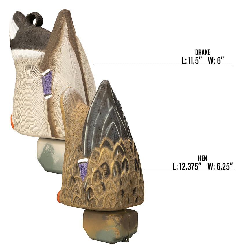 Higdon Outdoors Magnum Duck Butt Decoys Foam Filled 2pk