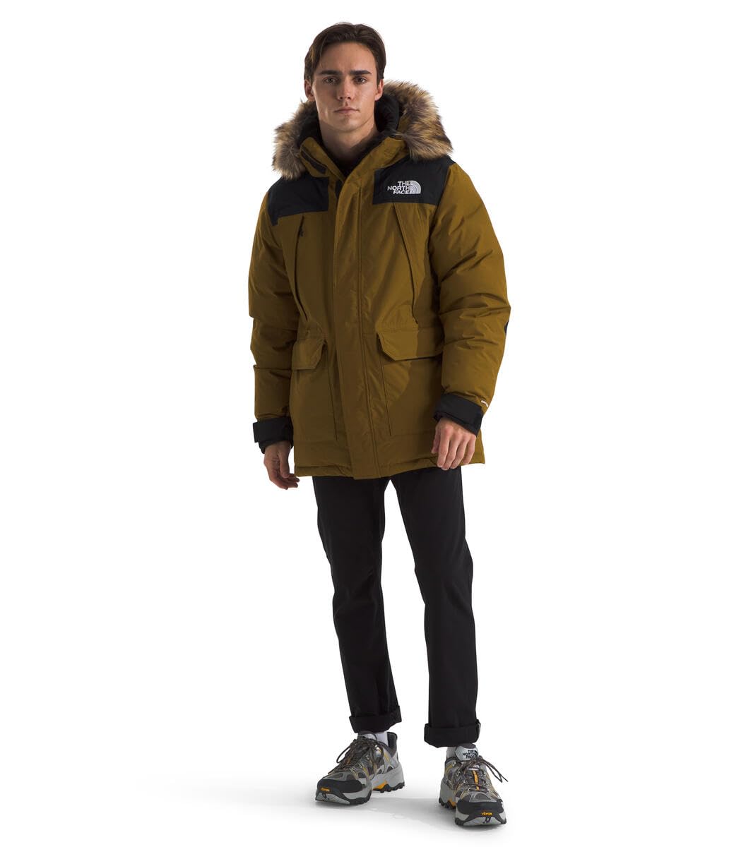 THE NORTH FACE Men's McMurdo Parka | Long Waterproof Winter Jacket With 600 Fill Waterfowl Down Insulation