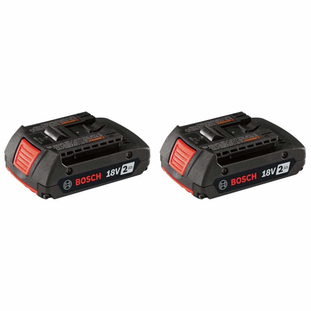Bosch GBA18V80-2PK 18V CORE18V® Lithium-Ion 8 Ah High Power Battery, 2-Pack