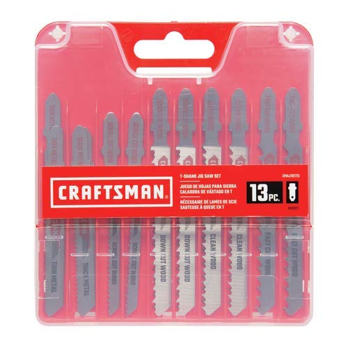 CRAFTSMAN Jigsaw Blades, U-Shank Set, 12-Piece (CMAJ2SET12)
