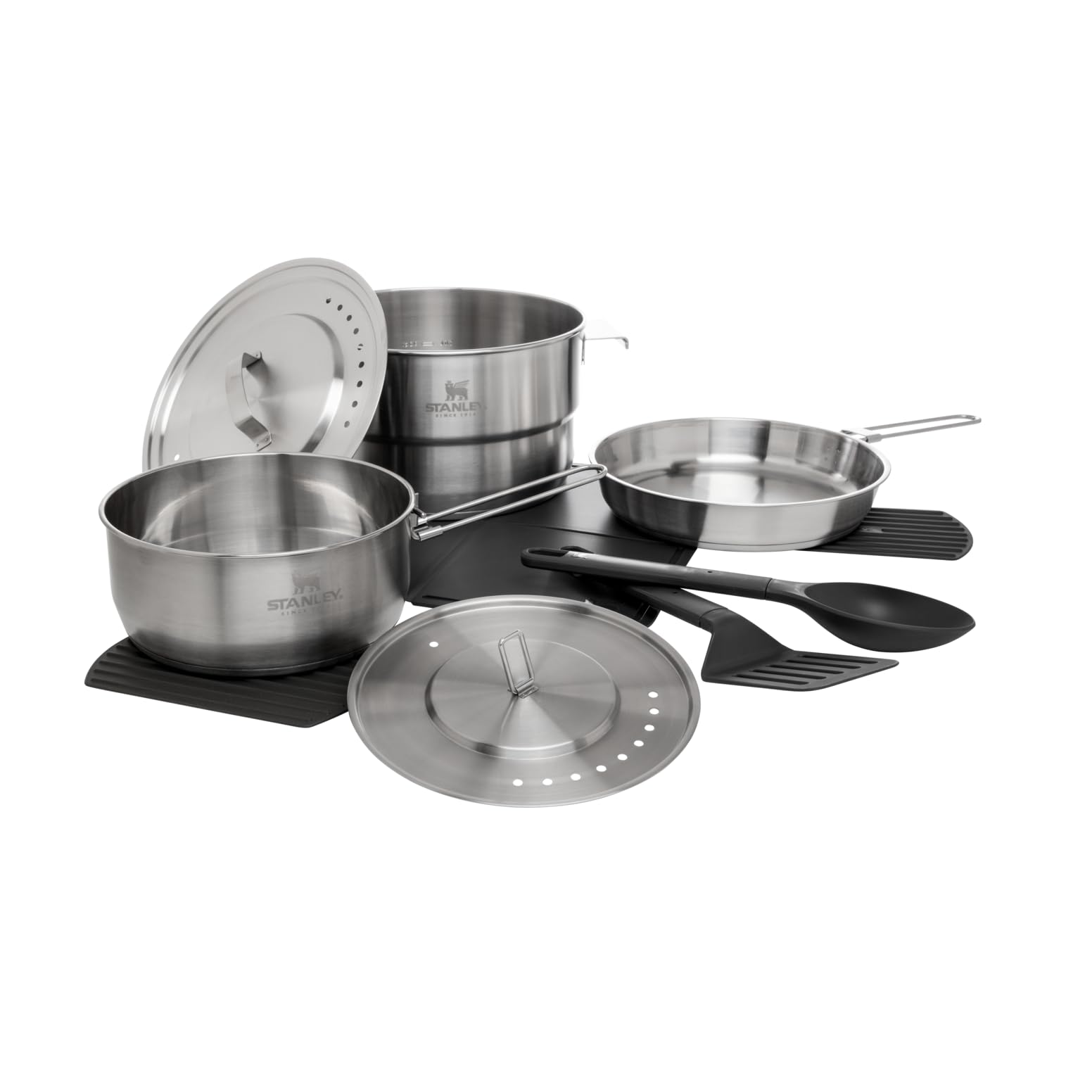 Stanley Adventure 11-Piece Even Heat Pro Camp Cook Set | 4.75 qt