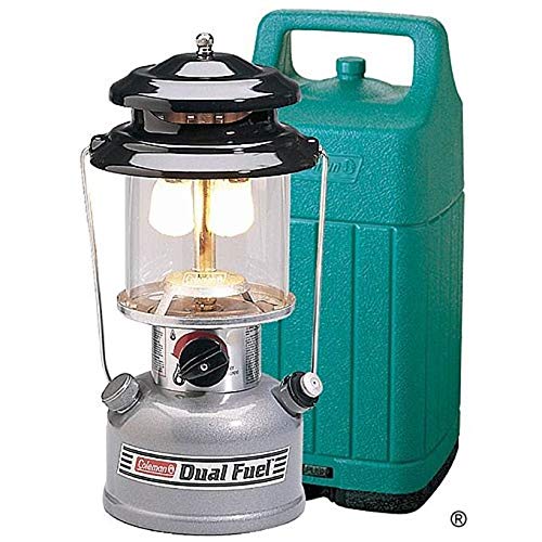 Coleman Premium 700L Dual-Fuel Lantern with Adjustable Brightness & Carry Case, Mantles & Filter Funnel Included