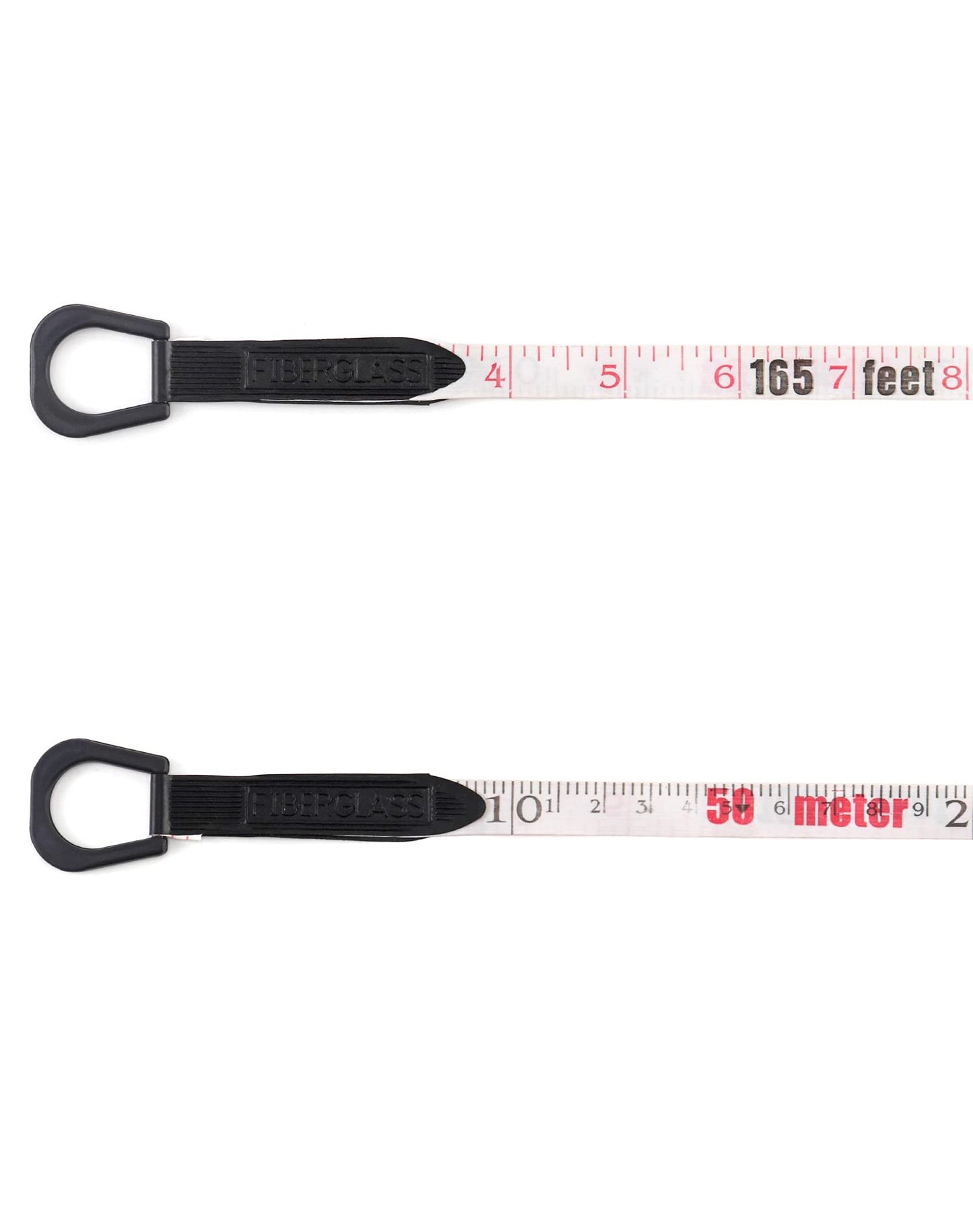 QWORK Tape Measure, 1/2" x 330' Open Reel Dual Sided Fiberglass Tape Measure for Engineer, Yard and Field, Measuring Tape